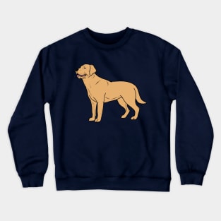 Yellow Labrador Crewneck Sweatshirt